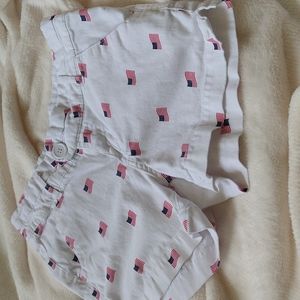 US American Flag Shorts perfect summer and 4th of July shorts white size 3